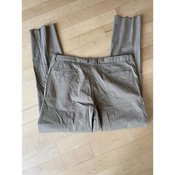 NORDSTROM Bnwot Tech-Smart Trim Fit Pants Trousers Tan Chinos - Picture 6 of 9